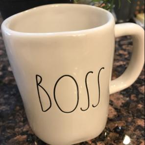 Rae Dunn Boss Mug