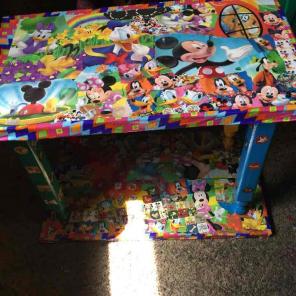 Mickey Mouse n Friends wood bookshelf