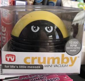 Crumby Mini Vacuum ~ Bumble Bee