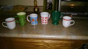 *FREE GIFT*Lot of 6 new nice coffee mugs
