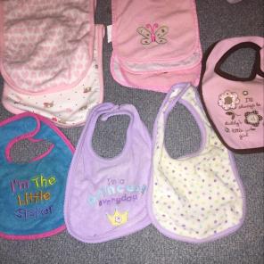 Infant Burp Cloths And Bibs