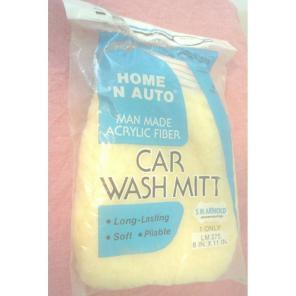 NIP Man Made Acrylic Fiber Car Wash Mitt