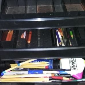 Artist box used
