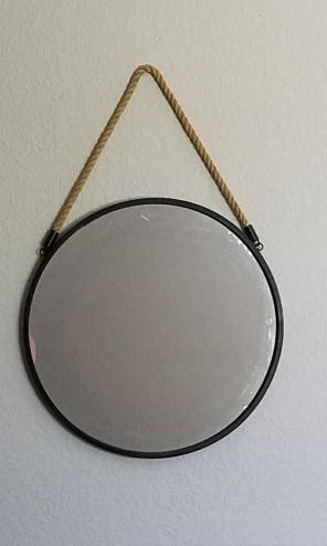 Nautical themed mirror