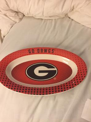 UGA Oval Plate