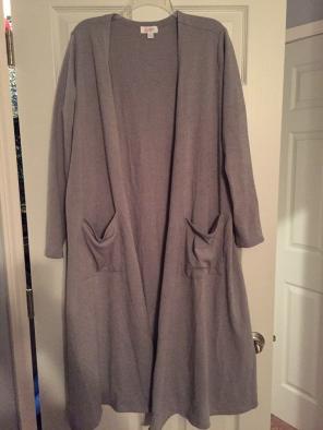 Lularoe XL Solid Grey Sarah