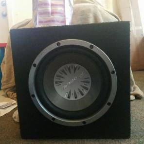 12 Inch pioneer subwoofer in box