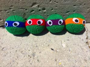Ninja Turtles Knit Creature
