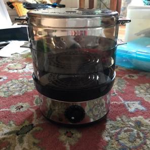 Chef Buddy Food Steamer 2 Containers