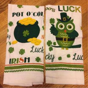 St. Patrick's Day Hand Towels