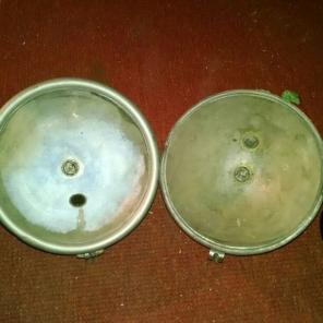 Antique model A headlights