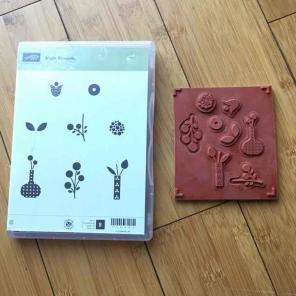Stampin Up Bright Blossoms Stamp Set