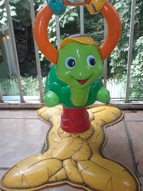 Bouncy turtle for toddlers