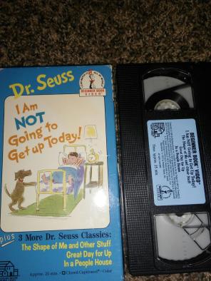 Dr. Seuss' I Am Not Going To Get UpToday