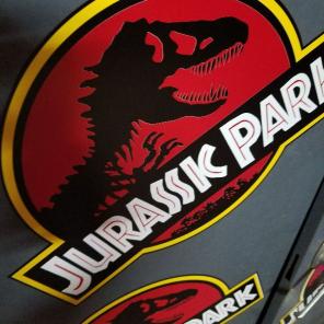 2 jurassic park vehicle magnets large