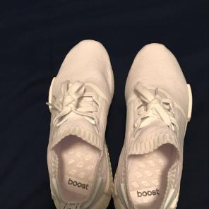 All-White NMDs