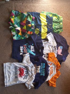 Boys Swim Trunks/tops
