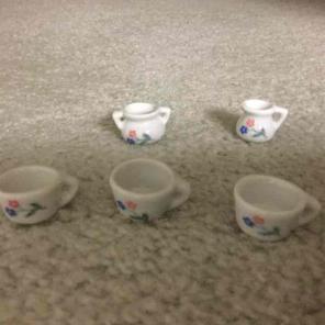 5 PIECE TEA SET MINITURE
