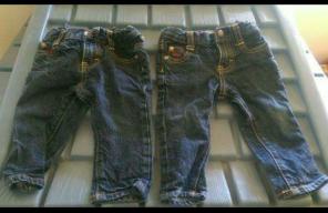 6 month straight jeans boy