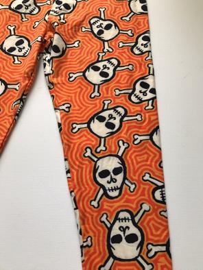 lularoe halloween leggings tc2 skull cr