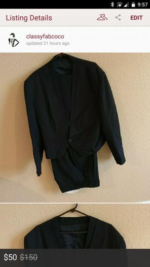 Men's Blazer and Pant Set