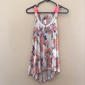 Exhilaration baby doll tank