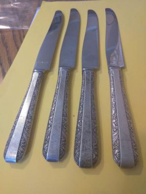 Vtg Sterling silver knifes