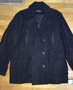 Karl Lagerfeod Paris Peacoat Large $495
