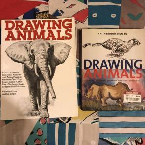 Two Drawing Animals Books