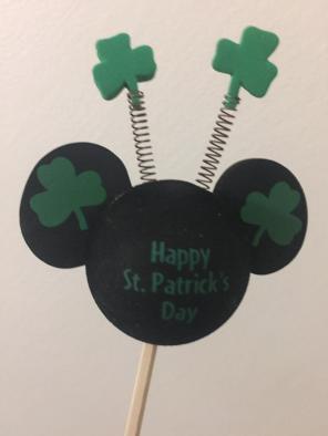 St. Patrick's Day Disney Antenna Topper