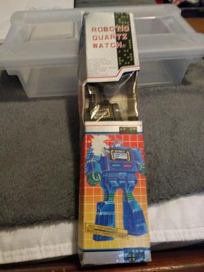 I have a 1980 robot transfomer watch wit
