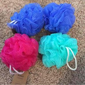 Eco friendly bath scrubbies