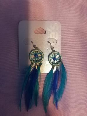 Claire's dream catcher earrings
