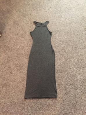 Olive Green Midi Dress
