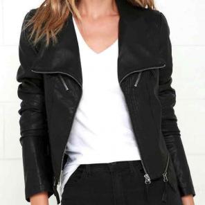 LuLu’s Up on a Tuesday Pleather Jacket