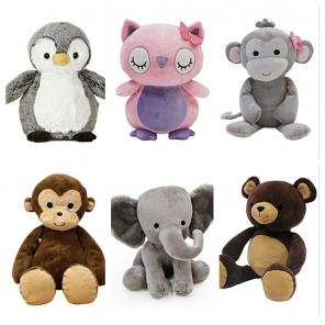 Plush stuffed animals available