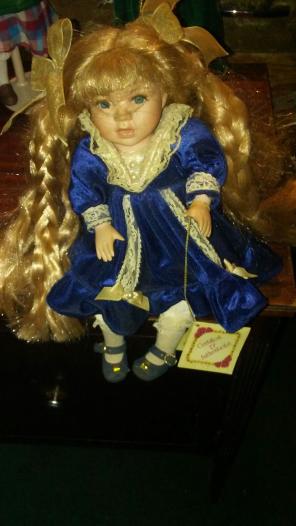 Gretle porcelain doll