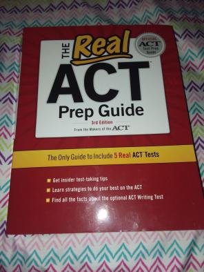 ACT prep guide book