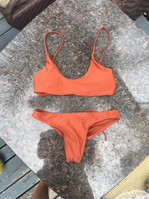 Rusty Orange Bikini
