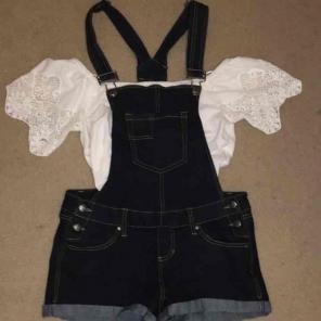 Overall Shorts