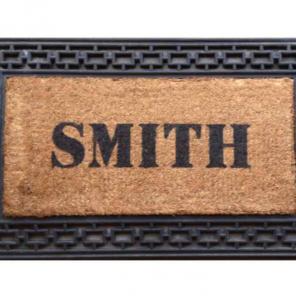 HEAVY DUTY RUBBER "SMITH" DOORMAT