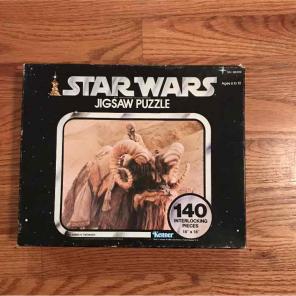 Star Wars jigsaw puzzles never opened