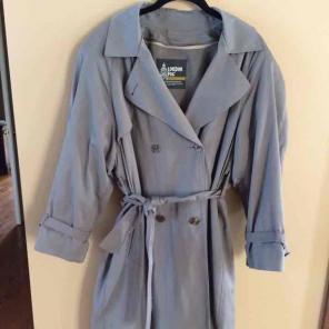 Lined London Fog Rain Coat