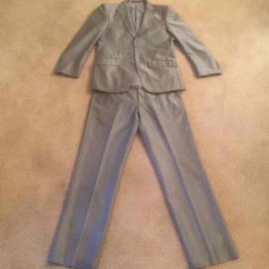Men's grey suit