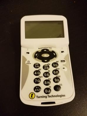 Turning Technologies clicker