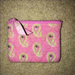 vera bradley coin purse