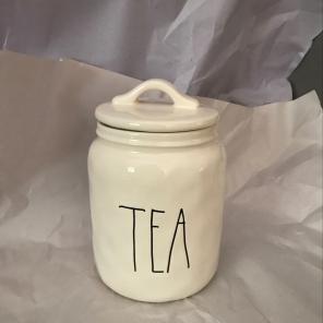 Rae Dunn Tea Canister