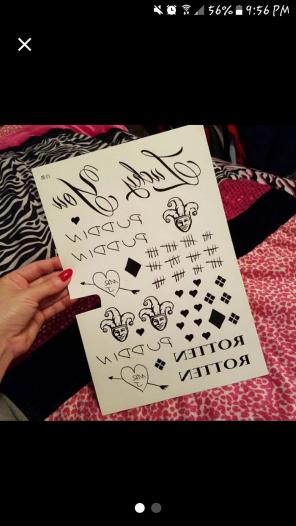 Harley Quinn Suicide Squad Tattoos