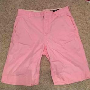 Men's pink classic shorts