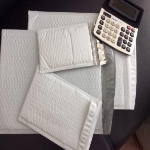 100. Poly Bubble Mailer 4"x8"